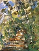 Paul Cezanne of the road leading to the Black Castle oil painting picture wholesale